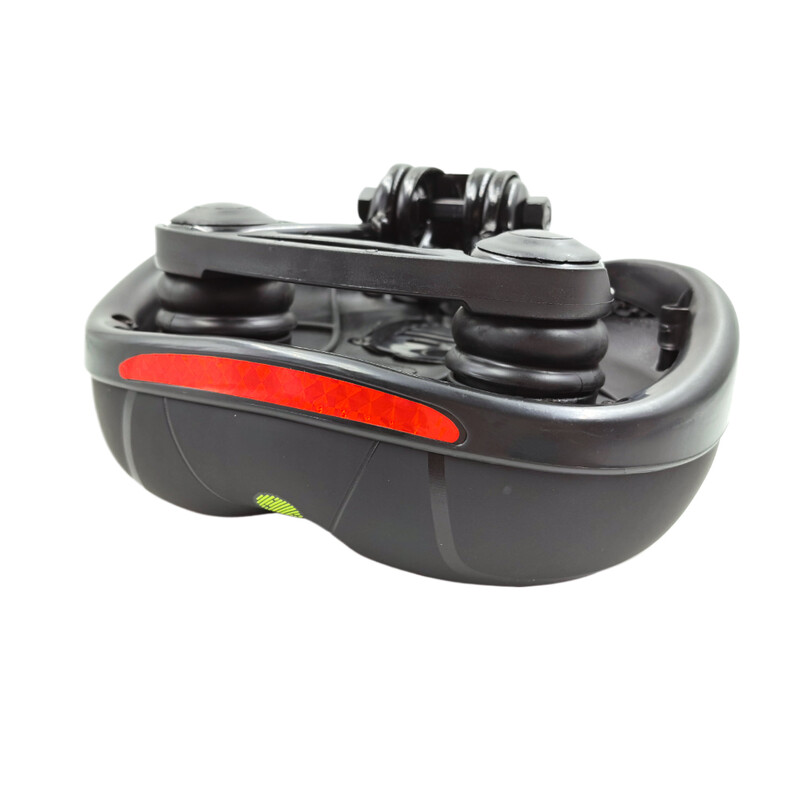 Dobi elpojoši velosipēda sēdekļi vīriešiem sievietēm, MTB šosejas velosipēda sēdekļu amortizatori, komfortabls velosipēda sēdekļa drošības brīdinājums