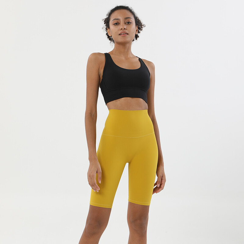 SOISOU neilona jogas komplekts vingrošanas zālei, divdaļīgi komplekti sieviešu krūšturiem, sieviešu riteņbraukšanas šorti Sporta fitnesa sporta apģērbi 45 krāsu sieviešu apģērbi