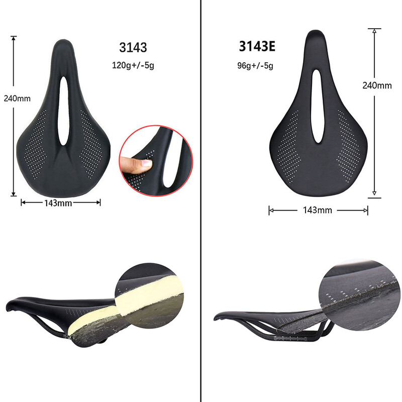 ELITAONE Velosipēdu Seglu 96g MTB/Road Bike Carbon Segli 240x143mm