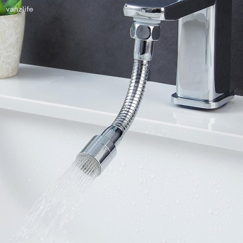 vanzlife Prailginamas namų maišytuvas varinis vandens burna besitęsiantis purslų galvos apdangalas gėlė su filtro antgaliu burna vandens begemotas