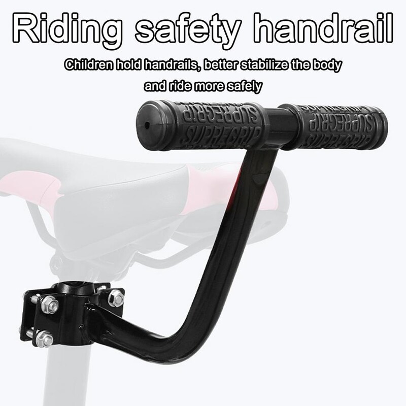 Dviračio galinės galinės sėdynės pagalvėlė dviračio porankis kojų atrama turėklai pedalų rinkinys Vaiko dviračio saugos kėdutė, skirta elektra sulankstomiems dviračiams