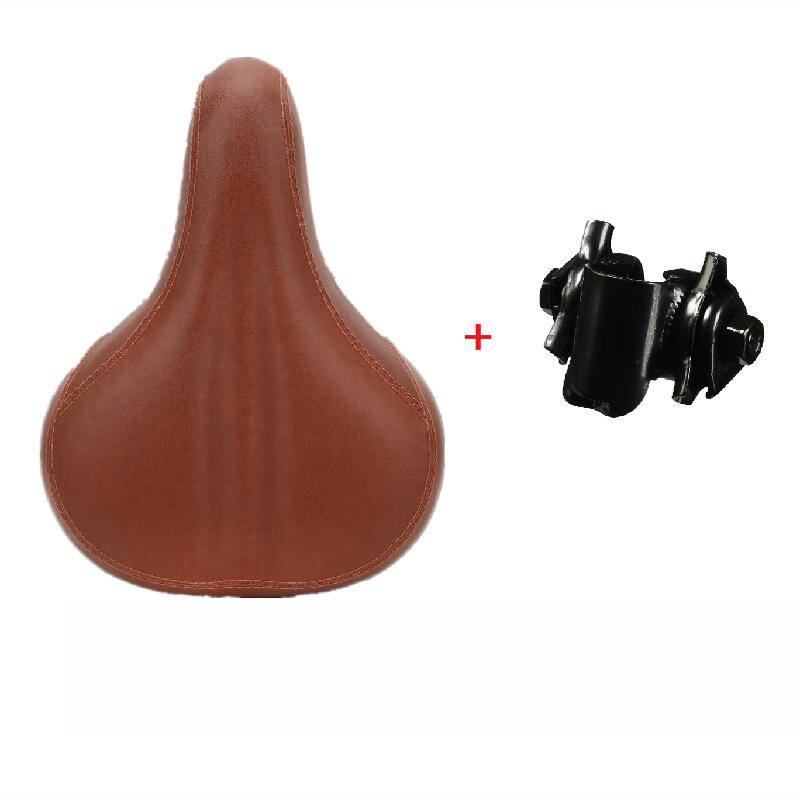 Komforts velosipēda sēdeklis sievietēm vai vīriešiem, velosipēda sēdekļu maiņas polsterējums, mīksts augsta blīvuma poliuretāna velosipēda sēdekļa spilvens