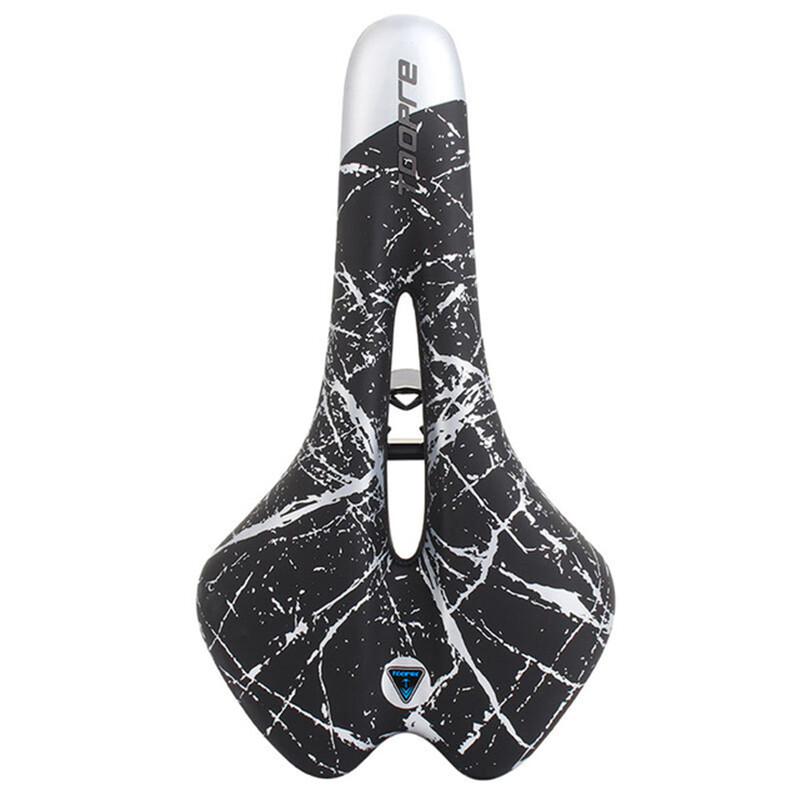 TOOPRE velosipēda sēdeklis MTB kalnu šosejas velosipēda sēdeklis PU ādas ar želeju pildīts riteņbraukšanas spilvens, ērts triecienizturīgs velosipēda sēdeklis