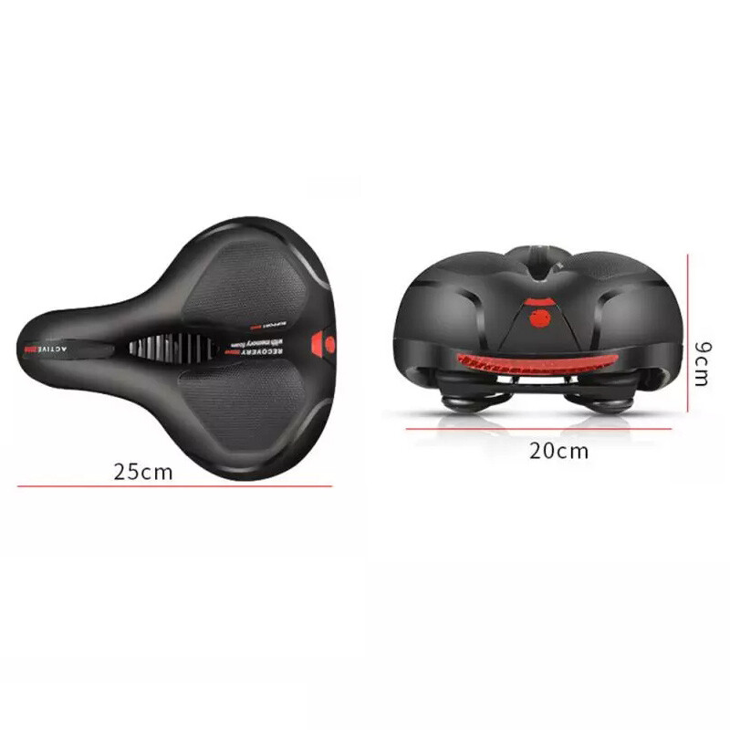 Velosipēda sēdeklis Velosipēda sēdeklis elpojošs komforts PU ādas virsma triecienizturīgi riteņbraukšanas sēdekļi sporta velosipēdu daļām