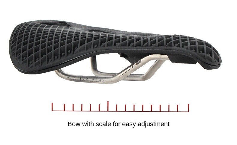 Kalnu ceļa velosipēda sēdekļa spilvens ar dobu, elpojošu ērtu un triecienu absorbējošu šūnveida 3D struktūras sēdekļu spilvenu