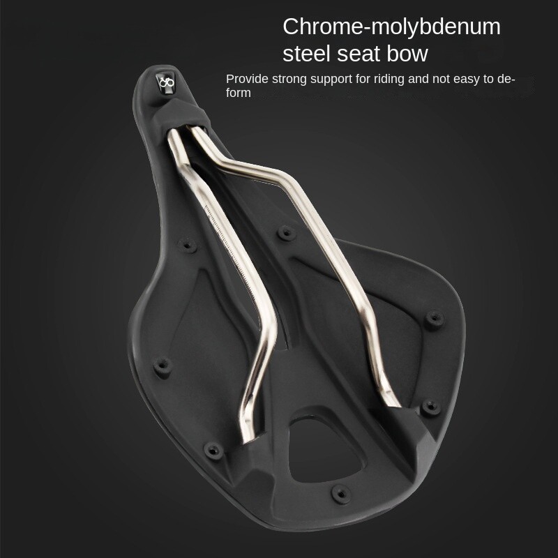 Kalnu ceļa velosipēda sēdekļa spilvens ar dobu, elpojošu ērtu un triecienu absorbējošu šūnveida 3D struktūras sēdekļu spilvenu