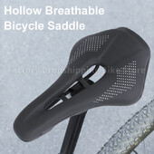 Velosipēdu seglu kalnu šosejas velosipēdu sacīkstes īpaši viegls sēdeklis, dobs, elpojošs riteņbraukšanas spilvens, vingrošanas sēdekļu velosipēda daļas