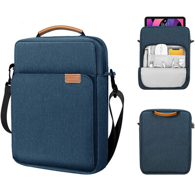 Plecu soma priekš MacBook Air M1 Case 2023 Jauna M2 13 collu klēpjdatora soma iPad Air 5 Pro 12.9 11 10th Gen S9 8 7 Plus sievietēm/vīriešiem