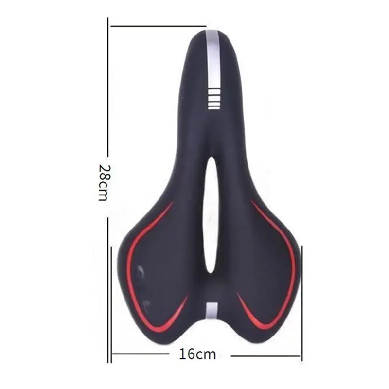 Velosipēda sēdeklis silikona spilvens riteņbraukšanas sēdeklis PU ādas virsma ar silīcija dioksīda pildījumu gēls TimeTrial ērts triecienizturīgs velosipēda sēdeklis