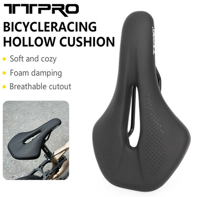 TTPRO Gel MTB Mountain Bike Road Seat Bicycle Saddle Άνετο μαξιλάρι ποδηλασίας Σέλα άσκησης ποδηλάτου για άνδρες γυναίκες 3171