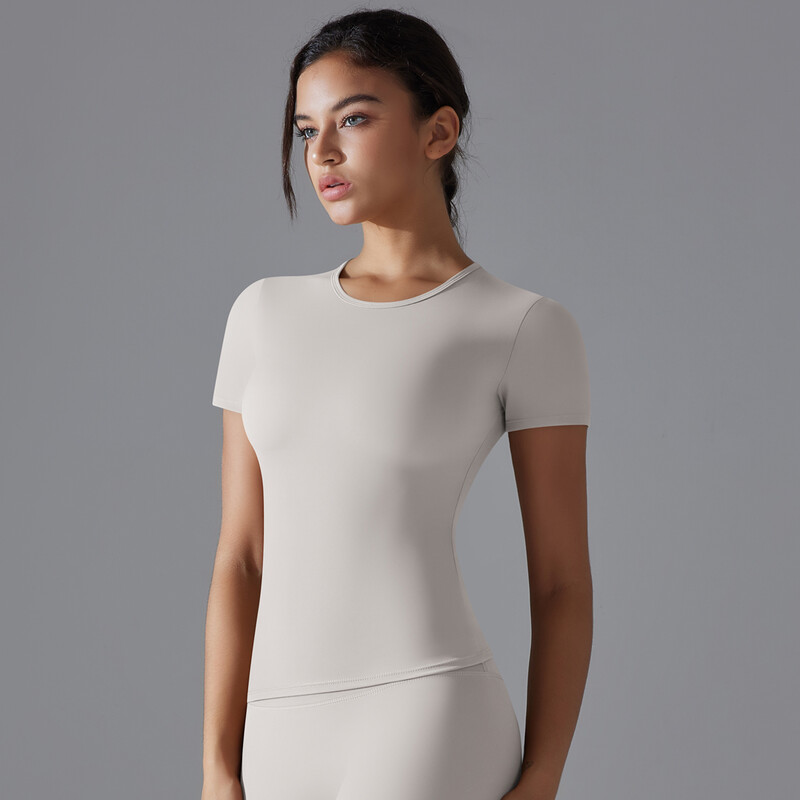 Jogas veste treniņu fitnesa augšdaļa, vēja necaurlaidīgs skriešanas tērps vienkrāsains riteņbraukšanas fitnesa ātri nožūstošs sieviešu džemperis