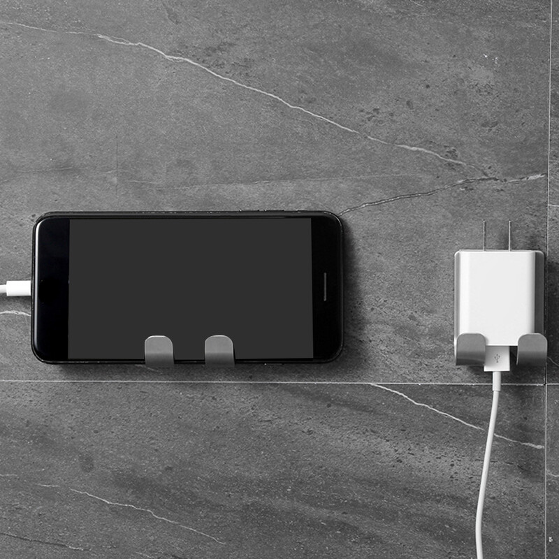 Nerūdijančio plieno skustuvo laikiklis, skirtas vyriškam skustuvo laikikliui lentyna Vonios skustuvo laikiklis sieninis klijuojamas laikymo kabliukas virtuvės kabyklos lentyna