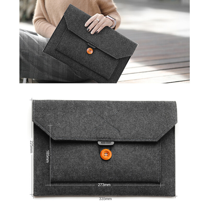 11.6/13/14/15" Laptop Sleeve Felt Ultralight Notebook Tablet Pad Case Torbica s više džepova Aktovke za Apple Macbook/Asus