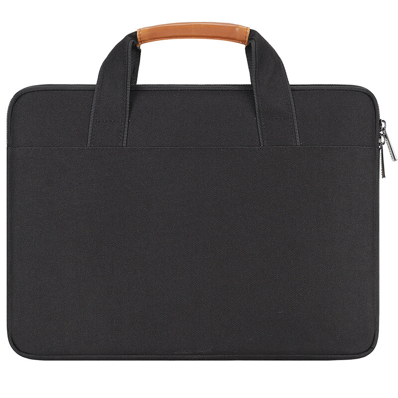 Torba za prijenosno računalo od 17 inča 15,6 inča, vodootporna torbica za nošenje s ručkom za prijenosna računala, crna