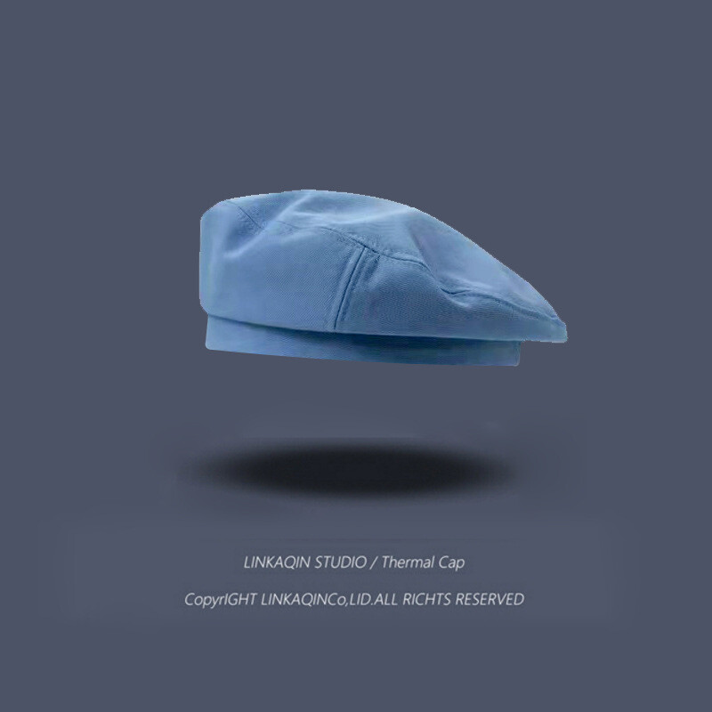 Šešir mali opseg glave beretka ženski proljetni i jesenski stil umjetnički šešir 52xs mala veličina ins mala veličina Osmerokutni šešir u korejskom stilu Japanski stil