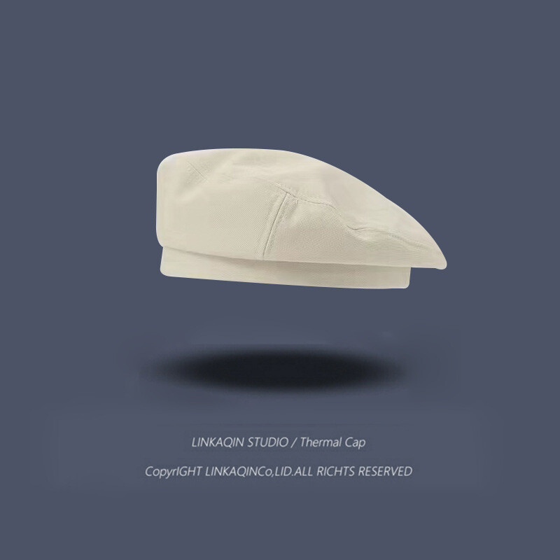 Šešir mali opseg glave beretka ženski proljetni i jesenski stil umjetnički šešir 52xs mala veličina ins mala veličina Osmerokutni šešir u korejskom stilu Japanski stil