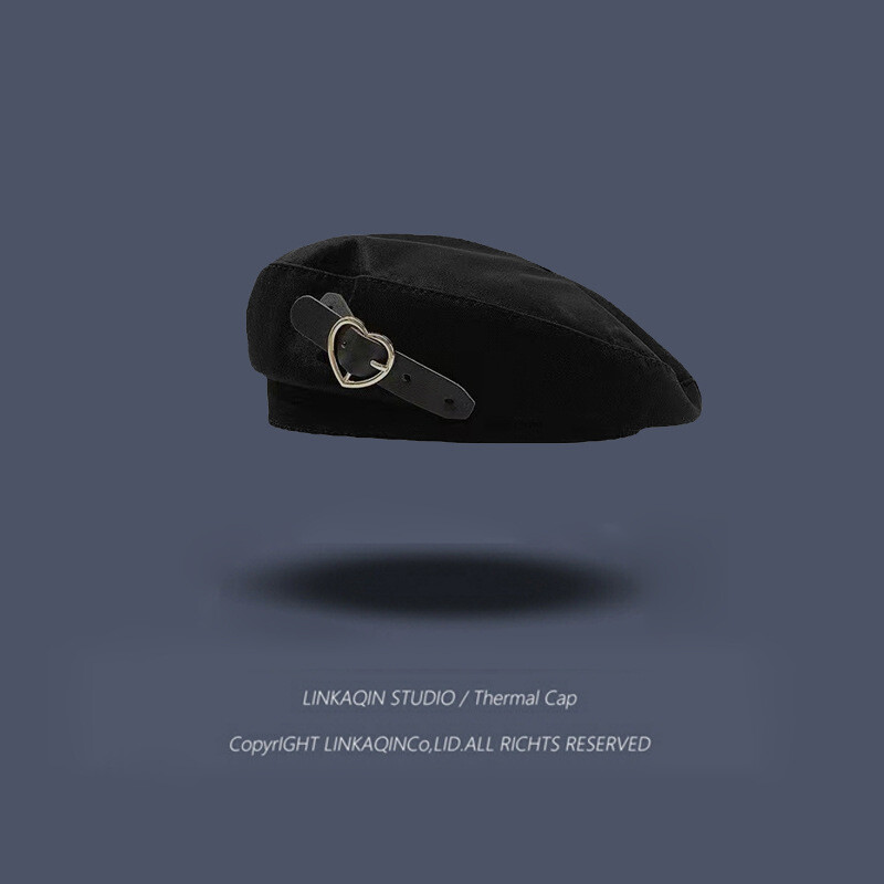 Šešir mali opseg glave beretka ženski proljetni i jesenski stil umjetnički šešir 52xs mala veličina ins mala veličina Osmerokutni šešir u korejskom stilu Japanski stil