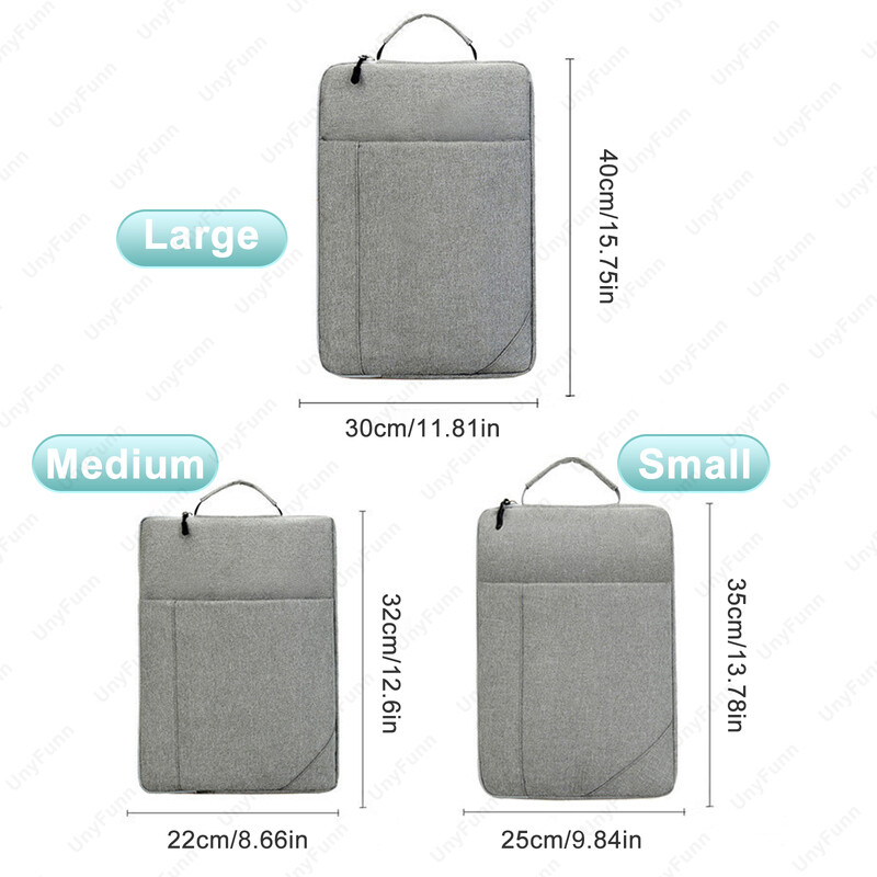 Laptop Sleeve Bag za Macbook Air M2 Case Laptop Briefcase Ručna torba za iPad Tablet Dodatak za Lenovo Dell HP Huawei Xiaomi