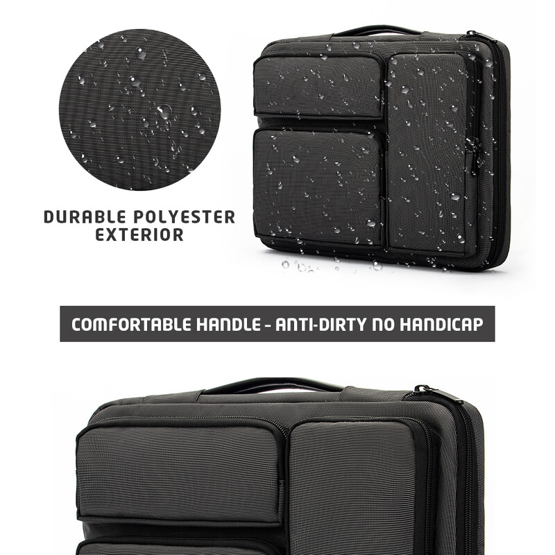 Torba za prijenosno računalo Torba za prijenosno računalo Na rame za Macbook Air Pro Vodootporan 14 15,6 inča Torbica za računalo Ručna torbica za studentski posao