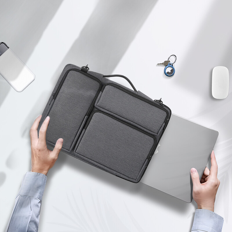 Torba za prijenosno računalo Torba za prijenosno računalo Na rame za Macbook Air Pro Vodootporan 14 15,6 inča Torbica za računalo Ručna torbica za studentski posao