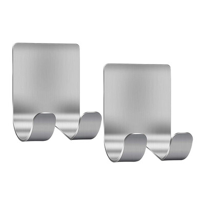 1/2/4 vnt. juodos/sidabrinės spalvos skustuvo laikymo stovas, nerūdijančio plieno skustuvo laikiklis, lipnus vandeniui atsparus skutimosi skustuvo stovas