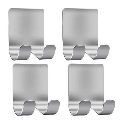 1/2/4 vnt. juodos/sidabrinės spalvos skustuvo laikymo stovas, nerūdijančio plieno skustuvo laikiklis, lipnus vandeniui atsparus skutimosi skustuvo stovas