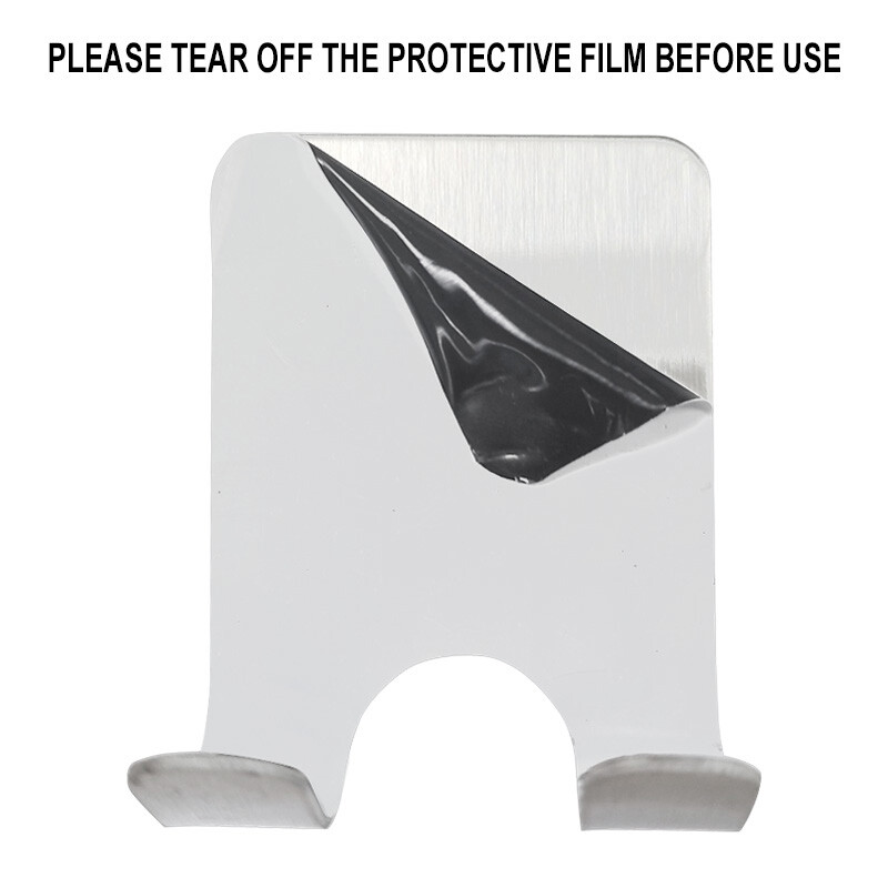 1/2/4 vnt. juodos/sidabrinės spalvos skustuvo laikymo stovas, nerūdijančio plieno skustuvo laikiklis, lipnus vandeniui atsparus skutimosi skustuvo stovas