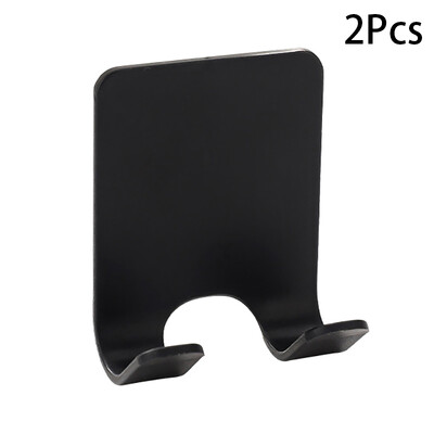 2 vnt skutimosi skustuvo laikiklis aliuminio vyriškas skutimosi mašinėlės laikymo kabliukas sieninė lentyna skutimosi kabykla Vonios virtuvės tvarkyklės priedai