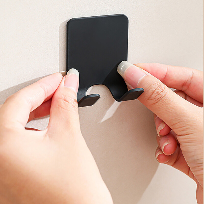 2 vnt skutimosi skustuvo laikiklis aliuminio vyriškas skutimosi mašinėlės laikymo kabliukas sieninė lentyna skutimosi kabykla Vonios virtuvės tvarkyklės priedai