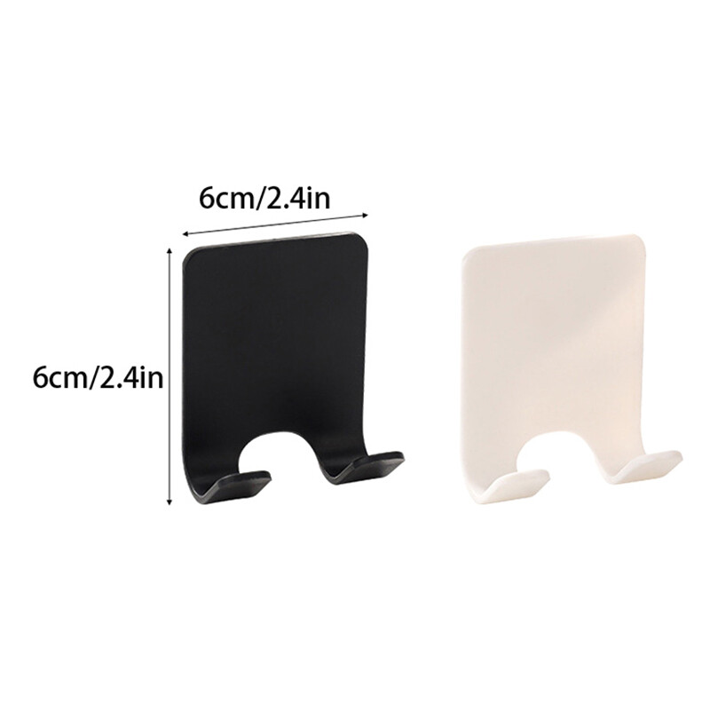 2 vnt skutimosi skustuvo laikiklis aliuminio vyriškas skutimosi mašinėlės laikymo kabliukas sieninė lentyna skutimosi kabykla Vonios virtuvės tvarkyklės priedai