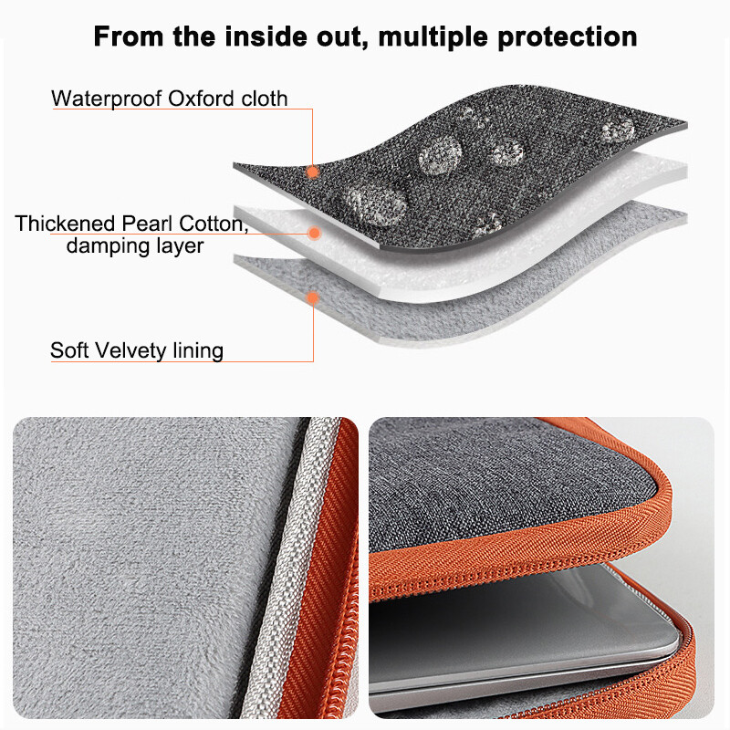 Torba za prijenosno računalo 13 14 15 15,6 inča torbica za prijenosno računalo za Macbook HP Dell otporna na udarce Računalna aktovka Putna poslovna muška torba