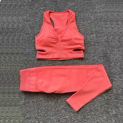 2024 Bešavni ženski sportski grudnjak Joga set Ženske hlače za vježbanje s visokim strukom Tajice Sportska odjeća za teretanu Odijelo za aktivnu upotrebu