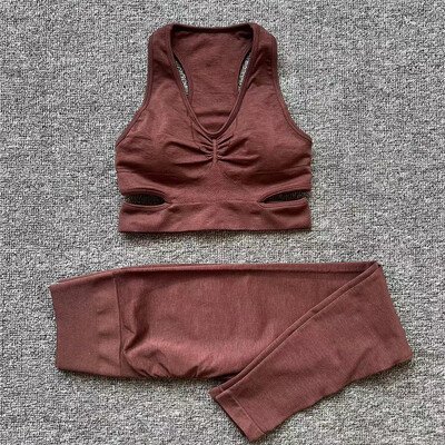2024 Bešavni ženski sportski grudnjak Joga set Ženske hlače za vježbanje s visokim strukom Tajice Sportska odjeća za teretanu Odijelo za aktivnu upotrebu