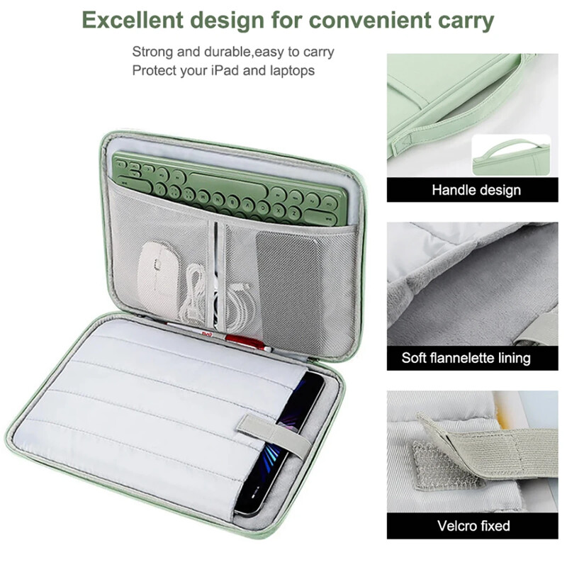 9.7-11" Sleeve Bag Torbica za tablet za IPad Samsung Xiaomi Coque 12-13.6" Laptop Vodootporna torbica za HP MacBook Huawei Funda