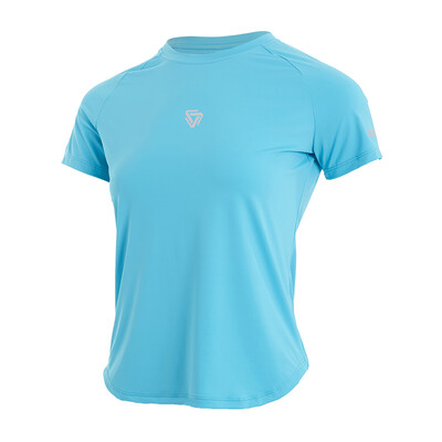 Γυναικεία μπλουζάκια για τρέξιμο Διχτυωτό, αναπνεύσιμο κοντό μανίκι Γρήγορο στέγνωμα υπαίθριο αθλητικό πουκάμισο γυμναστικής γυμναστικής Μπλουζάκια γιόγκα για τζόκινγκ