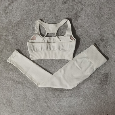 Σετ γυμναστικής γιόγκα Αθλητικά Γυναικεία Αθλητικά Αθλητικά Γυναικεία Αθλητικά Ενδύματα γυμναστικής Ψηλόμεση Κολλάν Σετ δύο τεμαχίων Σορτς Σετ Γυναικεία Ρούχα Γυμναστικής