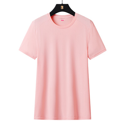 Νέο αθλητικό μπλουζάκι με κοντό μανίκι ζεύγος Ice Silk Καλοκαιρινό μπλουζάκι που απορροφά τον ιδρώτα και γρήγορα στεγνώνει αναπνεύσιμο γυναικείο μπλουζάκι