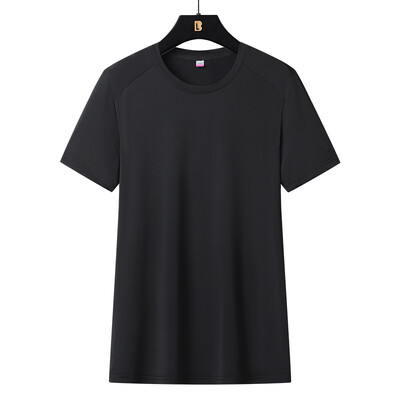 Νέο αθλητικό μπλουζάκι με κοντό μανίκι ζεύγος Ice Silk Καλοκαιρινό μπλουζάκι που απορροφά τον ιδρώτα και γρήγορα στεγνώνει αναπνεύσιμο γυναικείο μπλουζάκι