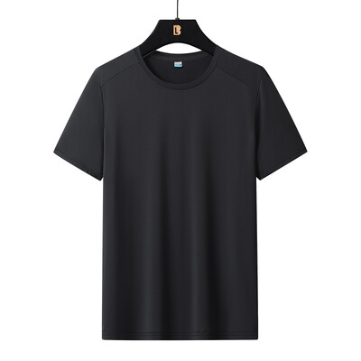 Νέο αθλητικό μπλουζάκι με κοντό μανίκι ζεύγος Ice Silk Καλοκαιρινό μπλουζάκι που απορροφά τον ιδρώτα και γρήγορα στεγνώνει αναπνεύσιμο γυναικείο μπλουζάκι