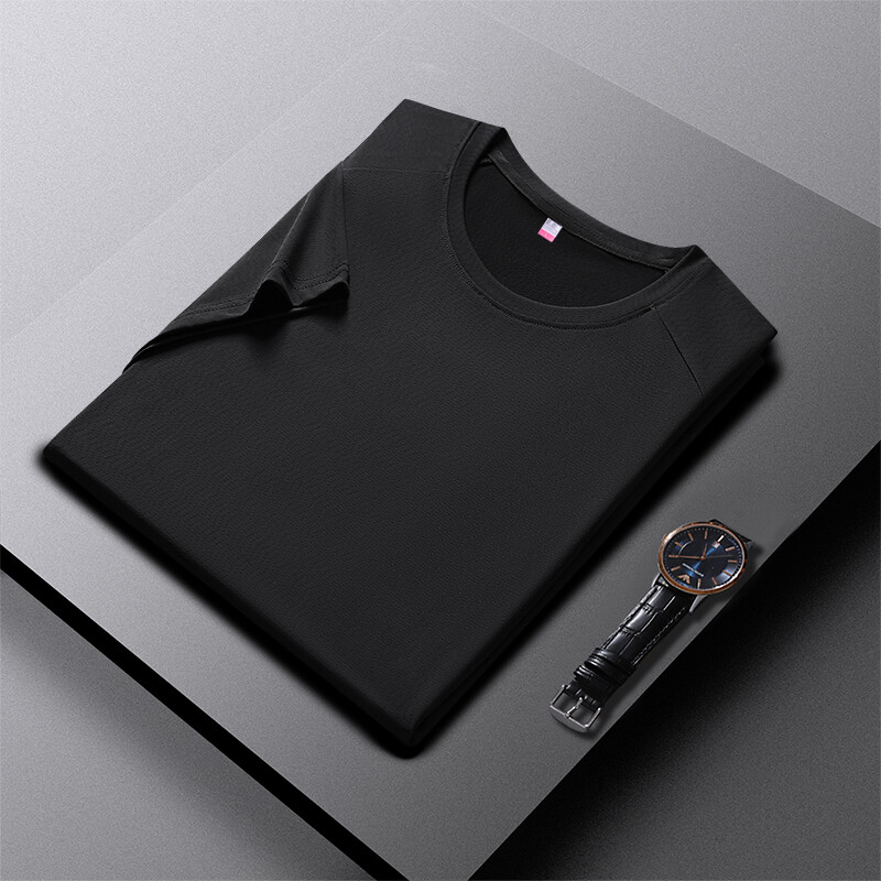 Νέο αθλητικό μπλουζάκι με κοντό μανίκι ζεύγος Ice Silk Καλοκαιρινό μπλουζάκι που απορροφά τον ιδρώτα και γρήγορα στεγνώνει αναπνεύσιμο γυναικείο μπλουζάκι