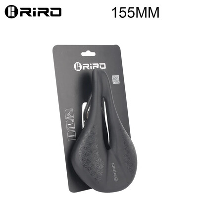 Σέλα RIRO από ανθρακονήματα Εξαιρετικά ελαφρύ κάθισμα ποδηλάτου δρόμου Μαλακό δέρμα MTB Cusion Mountain Bicycle Short Nose Race Bicycle Αξεσουάρ