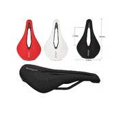 Κάθισμα ποδηλάτου Saddle Mountain / Road Bike Saddles Mountain Bike Racing Saddle PU Αναπνεύσιμο μαλακό μαξιλάρι καθίσματος