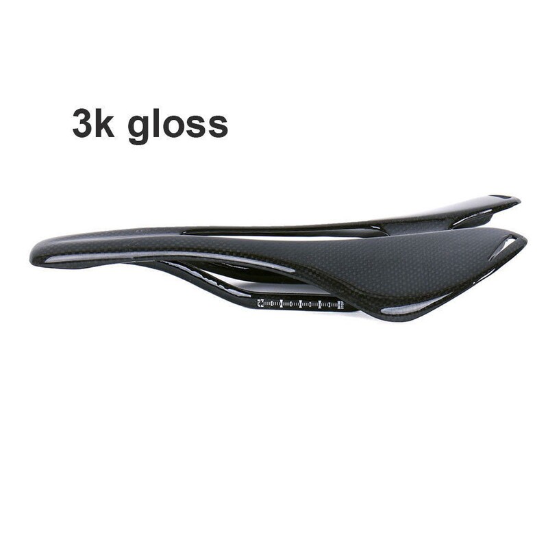 No logo 3K Matte/Gloss Full Carbon Saddle Seat for Road/MTB Mountain Bike Bicycle