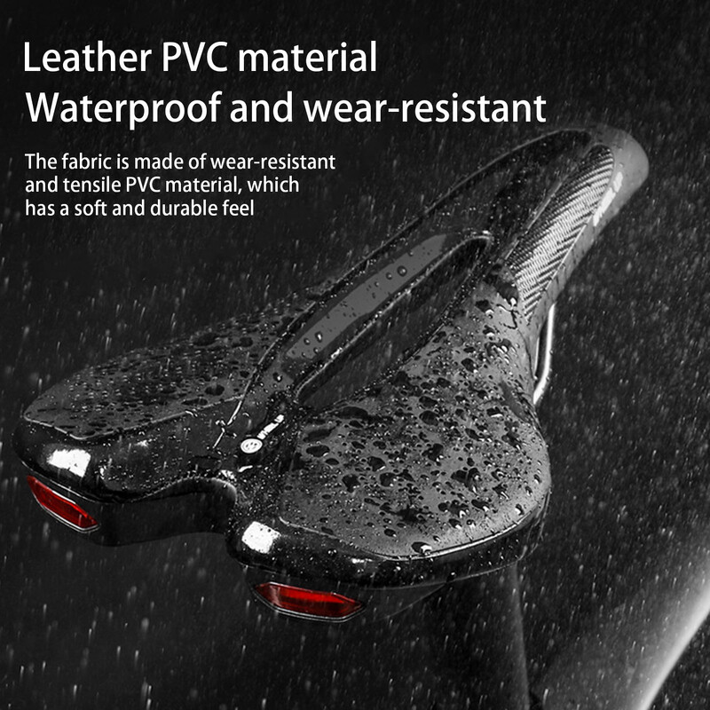 Udobno sjedalo za bicikle, vodootporno univerzalno sjedalo za bicikle koje apsorbira udarce, kompatibilno s Cruiser/Mountain/Fat Bikes