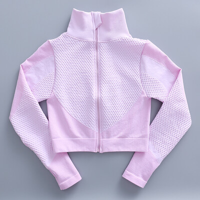 Κοντή μπάρα χωρίς ραφές Γυναικείο Σετ Γιόγκα Προπόνηση Αθλητικά Ρούχα Γυμναστικής Γυμναστική Μακρυμάνικο Κολάν Ψηλόμεσο Αθλητικά Κοστούμια