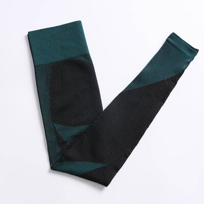 Κοντή μπάρα χωρίς ραφές Γυναικείο Σετ Γιόγκα Προπόνηση Αθλητικά Ρούχα Γυμναστικής Γυμναστική Μακρυμάνικο Κολάν Ψηλόμεσο Αθλητικά Κοστούμια