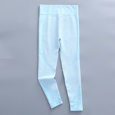 Κοντή μπάρα χωρίς ραφές Γυναικείο Σετ Γιόγκα Προπόνηση Αθλητικά Ρούχα Γυμναστικής Γυμναστική Μακρυμάνικο Κολάν Ψηλόμεσο Αθλητικά Κοστούμια