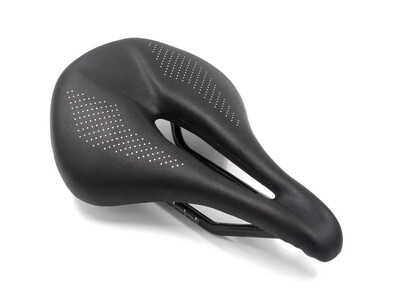 Μαξιλάρι αυτοκινήτου πλάτους 155 χιλιοστών ποδήλατο βουνού από ανθρακονήματα, σέλα ποδηλάτου δρόμου, εξαιρετικά ελαφριά και άνετη δερμάτινη τσάντα καθίσματος