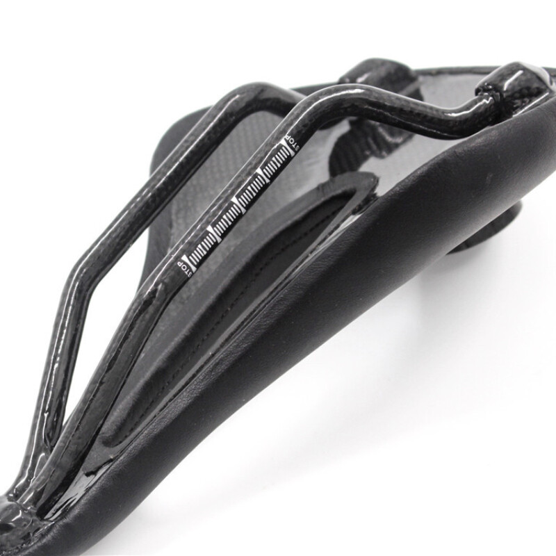 Jastuk za automobil širine 155 mm, potpuno brdski bicikl od karbonskih vlakana, sjedalo za cestovni bicikl, ultra lagana i udobna kožna torba za sjedalo