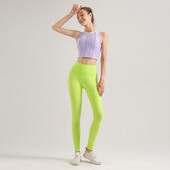 Kompleti za jogu u različitim bojama Dvodijelna odijela za pilates Sportska skraćena majica i tajice s visokim strukom Ženske trenirke Uska aktivna odjeća